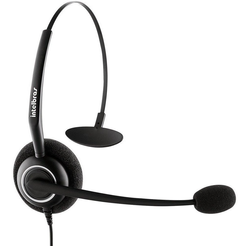 Telefone Headset Intelbrás CHS 55 RJ9